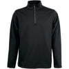 Charles River Men's Black Stealth Zip Pullover