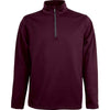 Charles River Men's Maroon Stealth Zip Pullover