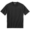 Duluth Men's Black Longtail Tee Short Sleeve Shirt with Pocket