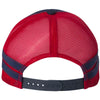 Sportsman Navy/Red Trucker Cap with Stripes