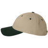 Sportsman Khaki/Forest Heavy Brushed Twill Cap