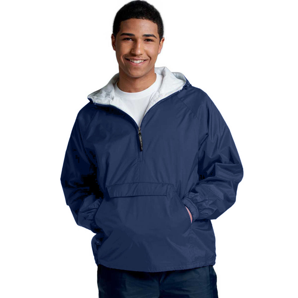 Charles River Unisex Adult Navy Classic Solid Pullover