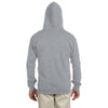 Jerzees Men's Athletic Heather 8 Oz. Nublend Fleece Full-Zip Hood