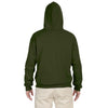 Jerzees Men's Military Green 8 Oz. Nublend Fleece Pullover Hood