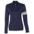 adidas Golf Women's Navy/White Climalite 3-Stripes French Terry Full-Zip Jacket