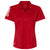 adidas Women's Team Power Red/White Floating 3-Stripes Sport Shirt