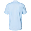 adidas Men's Glow Blue/White/Navy Diamond Dot Print Sport Shirt