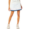 Addison Bay Women's White (Pink/light Blue/Navy) Court Skort