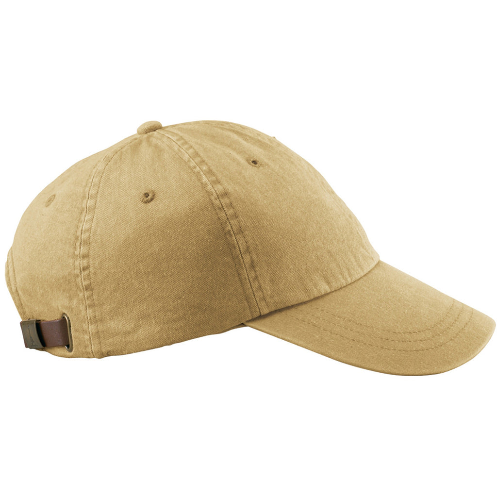 Adams Chamois 6 Panel Low-Profile Washed Pigment-Dyed Cap