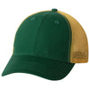 Sportsman Dark Green/Gold The Duke Washed Trucker Cap