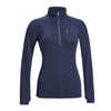 Expert Women's Navy Half Zip Run Away Top