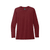 Allmade Women's Vino Red Tri-Blend Long Sleeve Tee