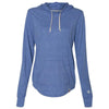 Champion Women's Athletic Royal Heather Originals Triblend Hooded Pullover