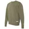 Champion Men's Green Luck Heather Originals Sueded Fleece Crewneck