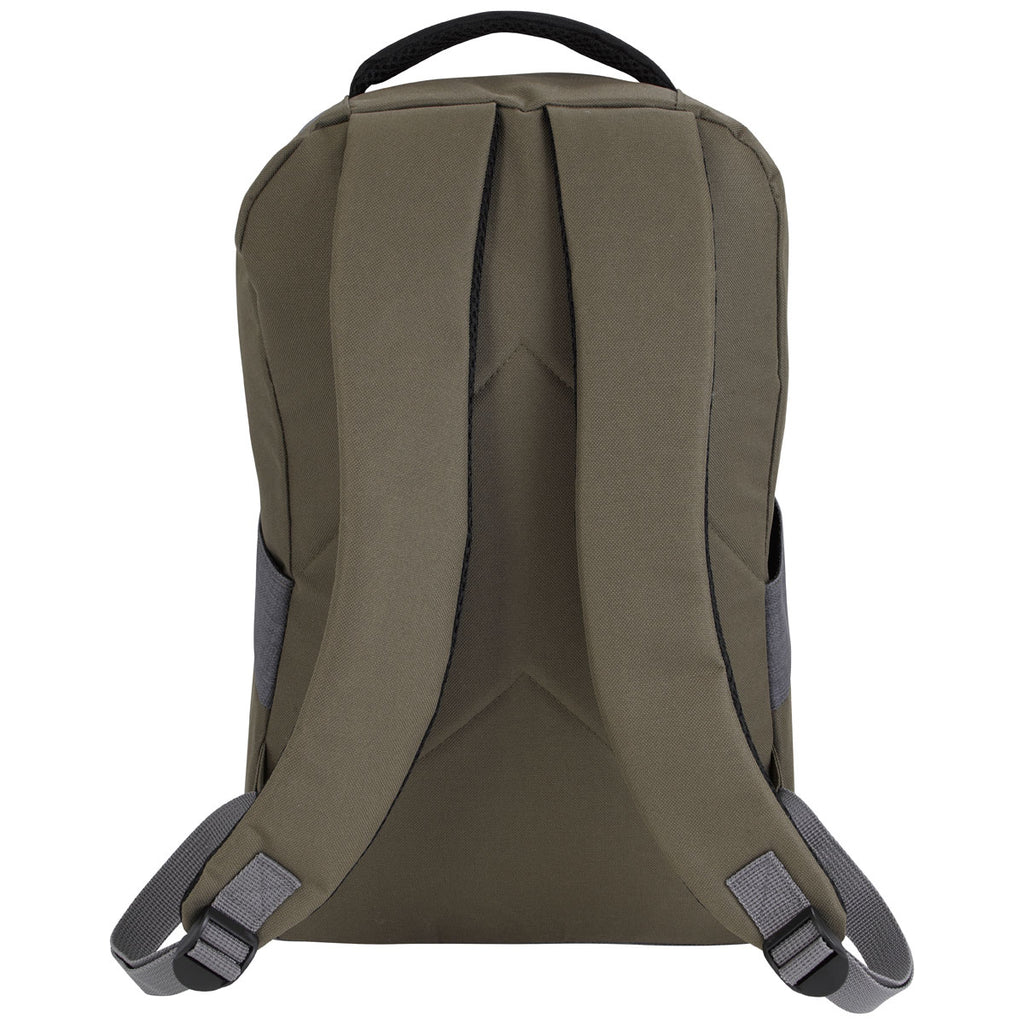 Atchison Olive Green Maddox Computer Backpack