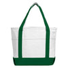 Atchison Green Sea Breeze Canvas  Tote