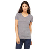 Bella + Canvas Women's Grey Triblend Short-Sleeve T-Shirt