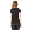 Bella + Canvas Women's Solid Black Triblend Short-Sleeve T-Shirt