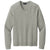 Brooks Brothers Men's Light Shadow Grey Heather Cotton Stretch V-Neck Sweater