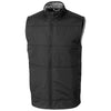 Cutter & Buck Men's Black Tall Stealth Full Zip Vest