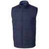 Cutter & Buck Men's Liberty Navy Tall Stealth Full Zip Vest