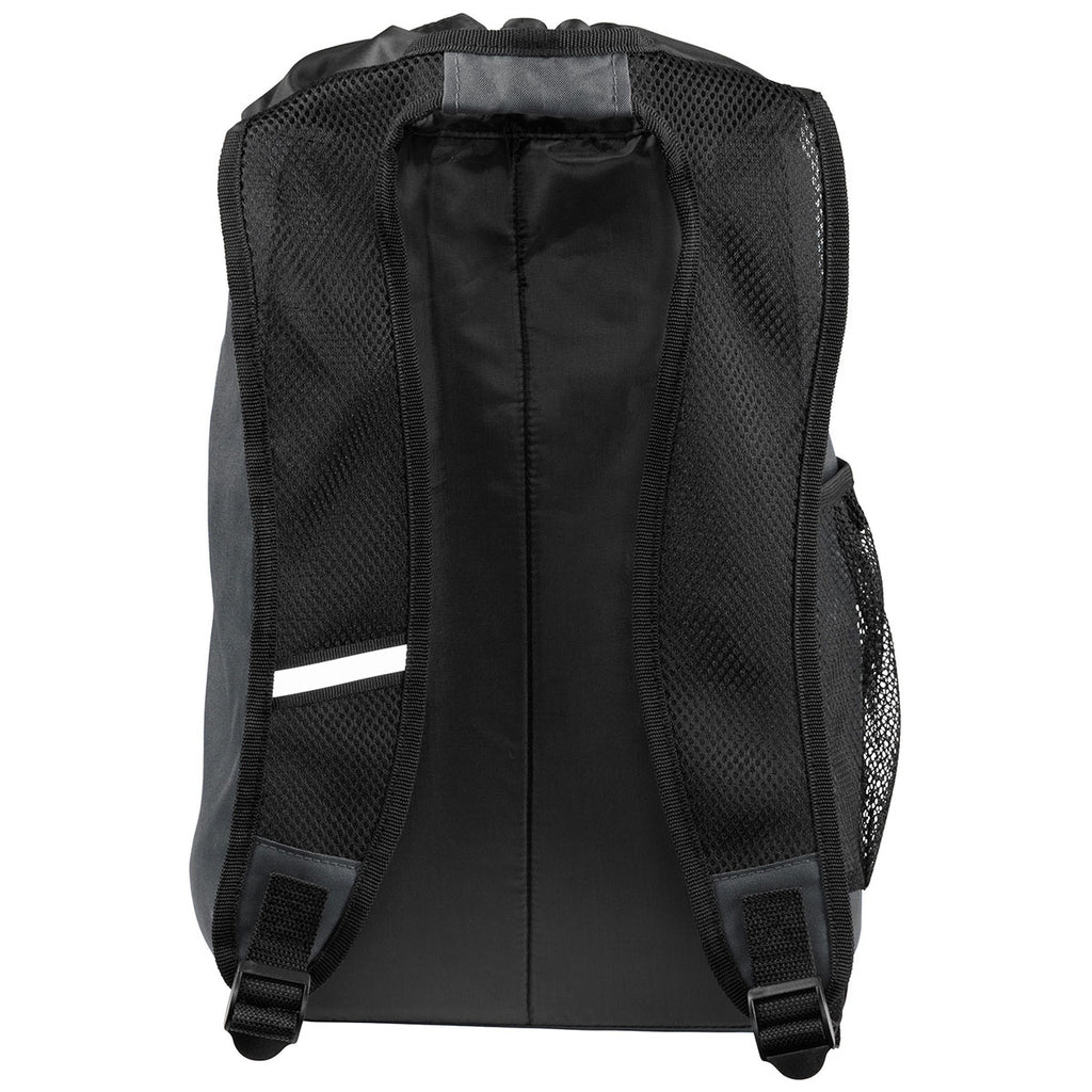 Port Authority Dark Charcoal/Black Hybrid Backpack