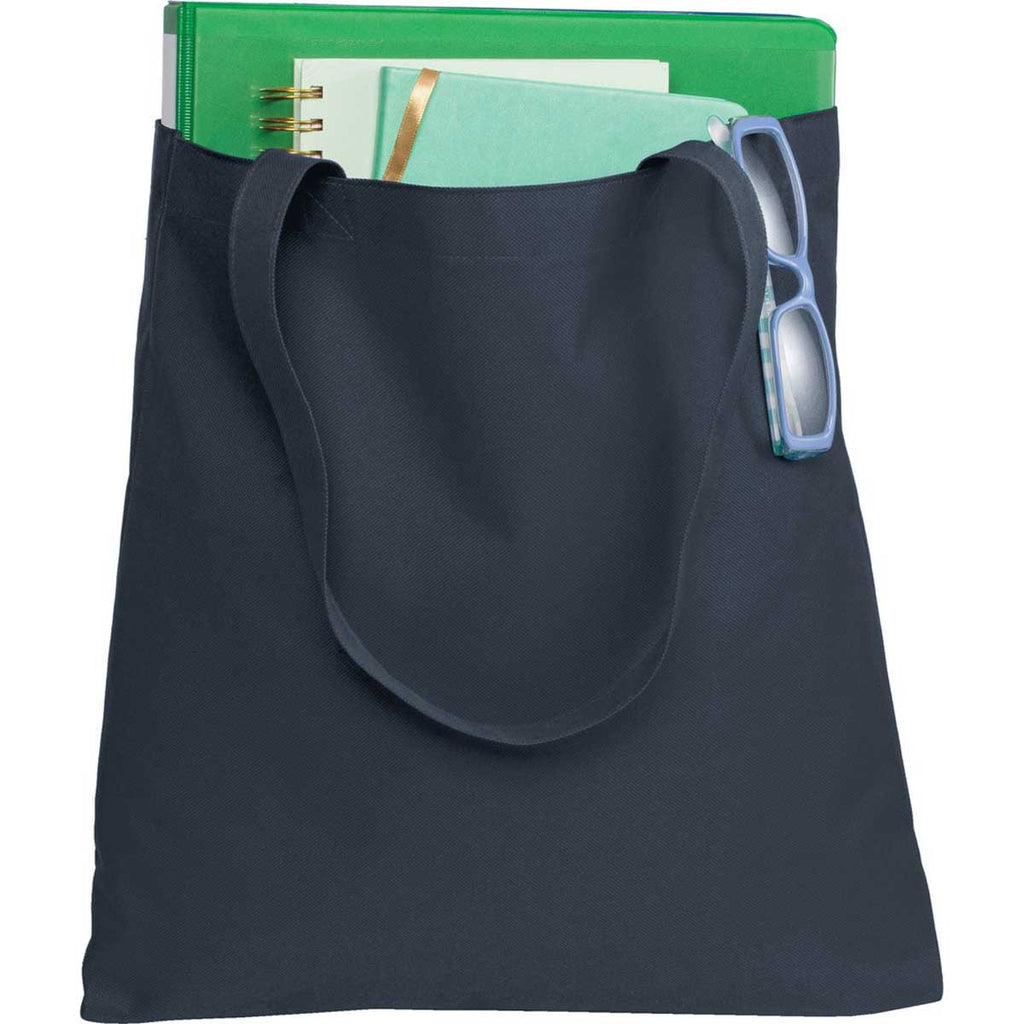 Port Authority Women's Black Document Tote