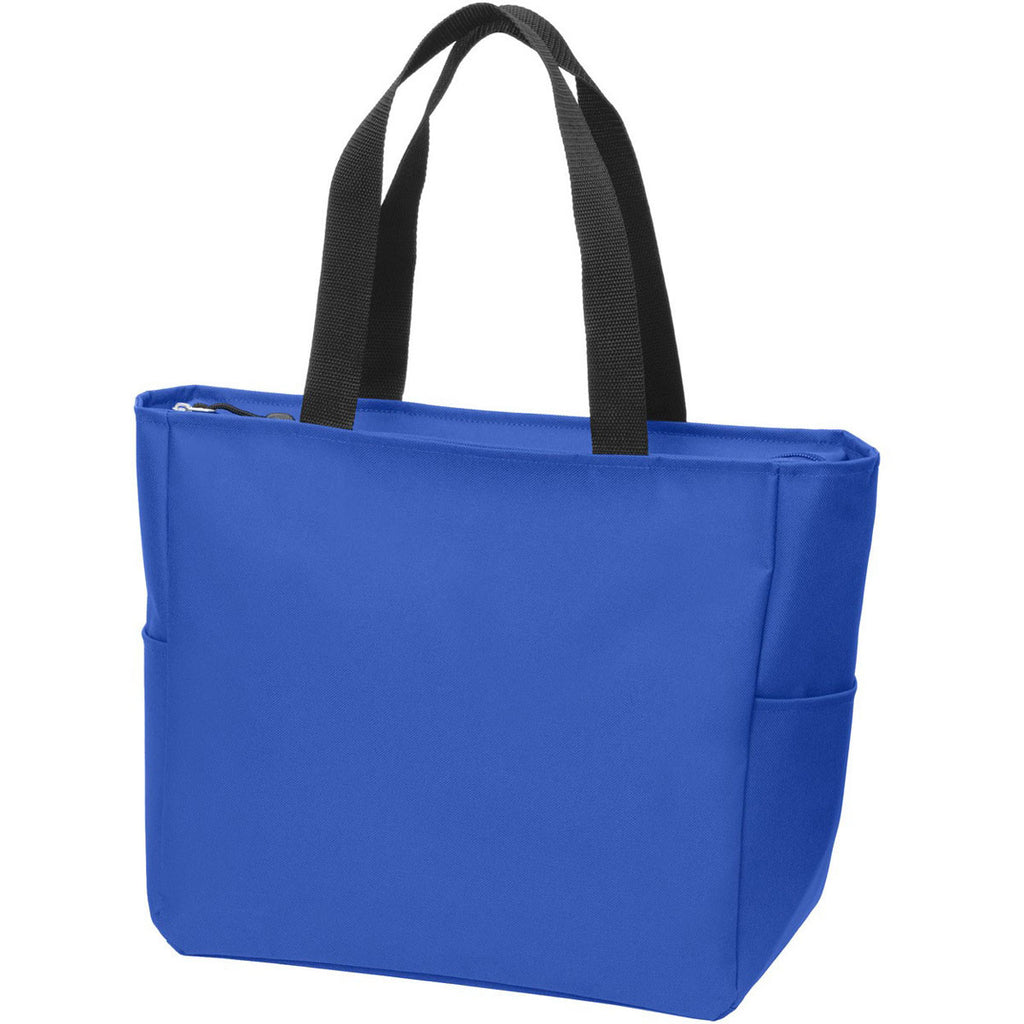 Port Authority True Royal Essential Zip Tote