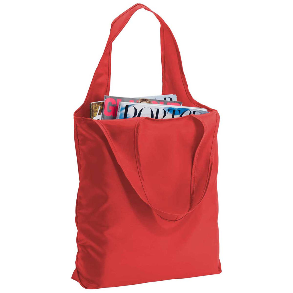 Port Authority True Red Ultra-Core Shopper Tote