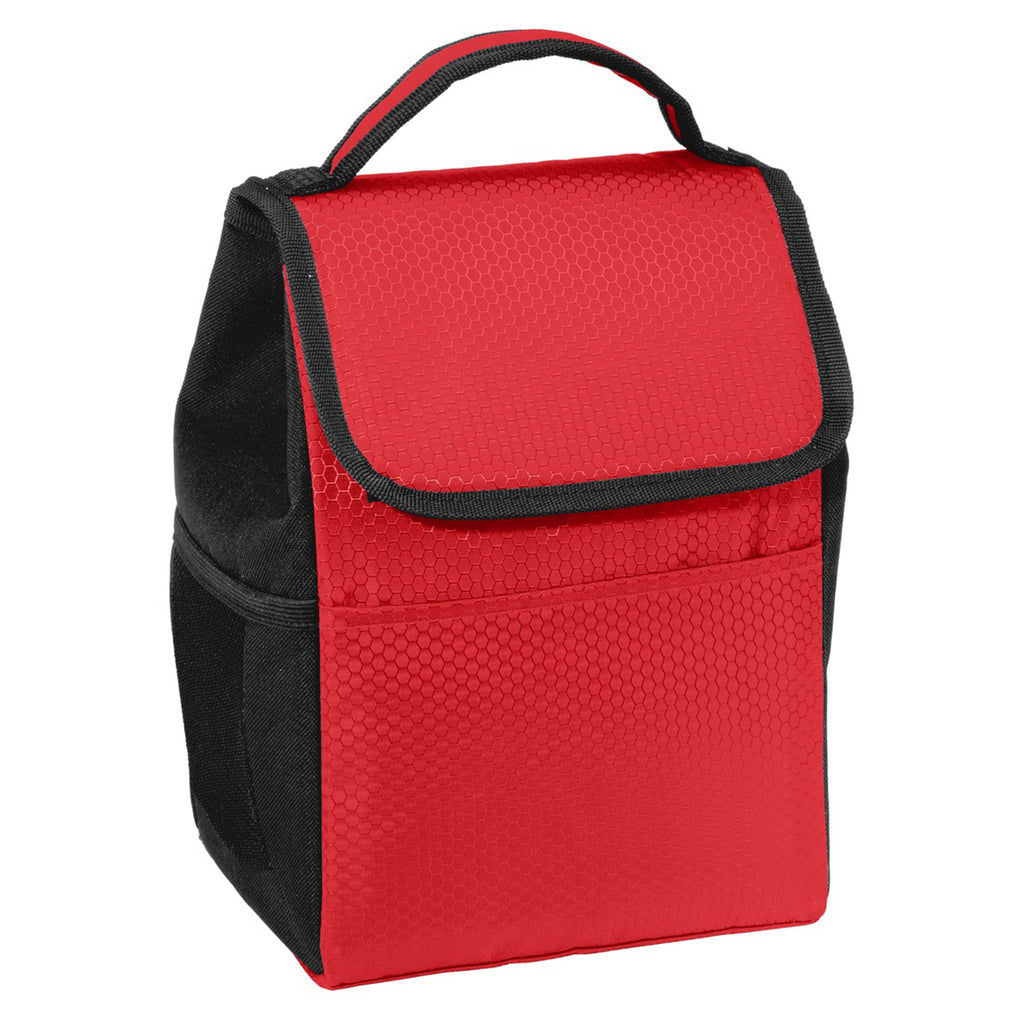 Port Authority Red Lunch Bag Cooler