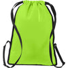 Port Authority Lime Shock/Black Zip-It Cinch Pack