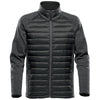 Stormtech Men's Black/Dolphin Heather Narvik Hybrid Jacket