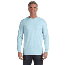 Comfort Colors Men's Chambray 6.1 Oz. Long-Sleeve Pocket T-Shirt