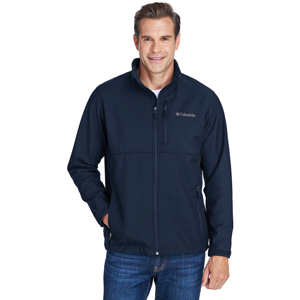 Columbia Men's Collegiate Navy Ascender Soft Shell