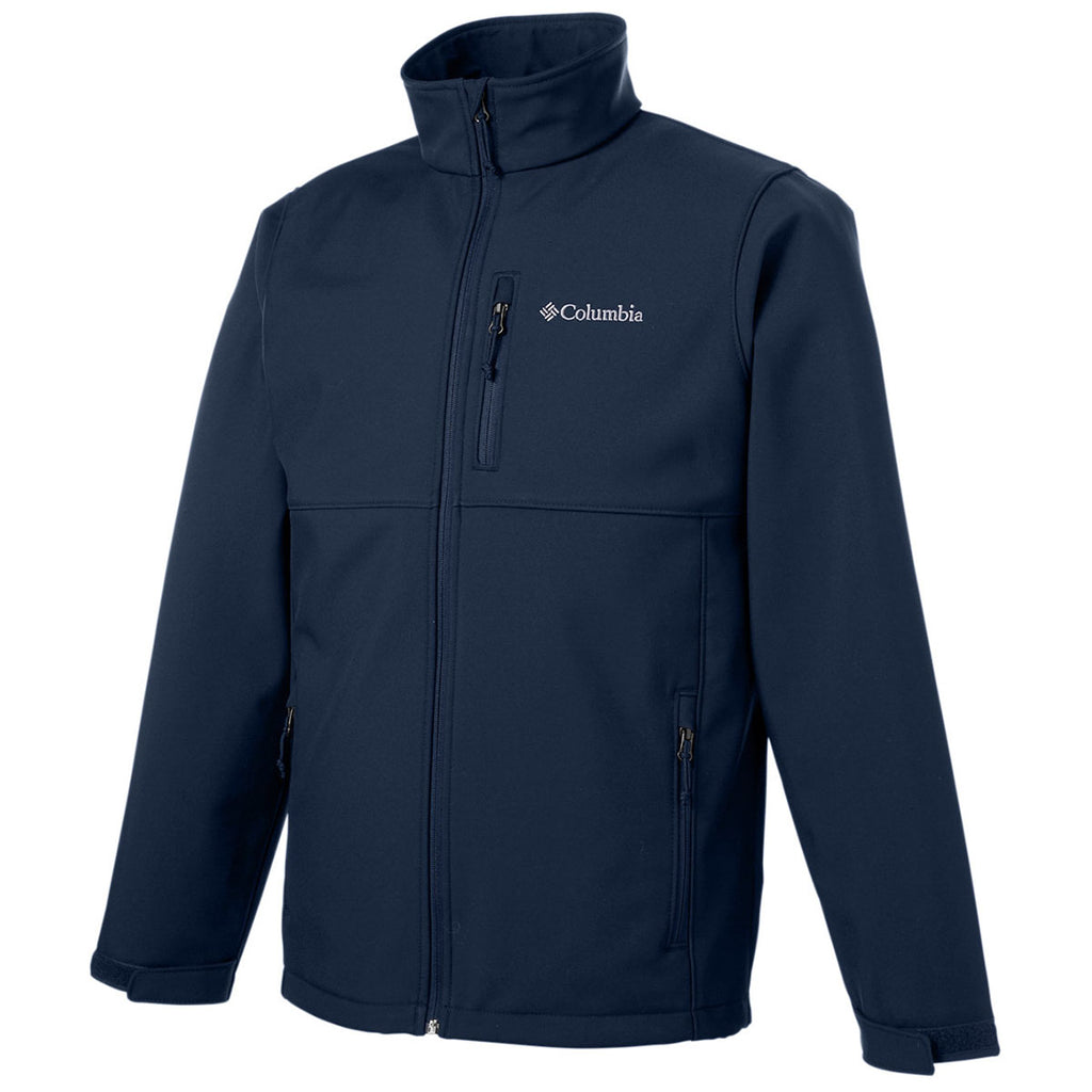 Columbia Men's Collegiate Navy Ascender Soft Shell