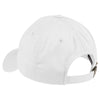 Port Authority White Fine Twill Cap