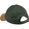 Port Authority Loden/Khaki Two-Tone Brushed Twill Cap