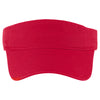 Port Authority Red Fashion Visor