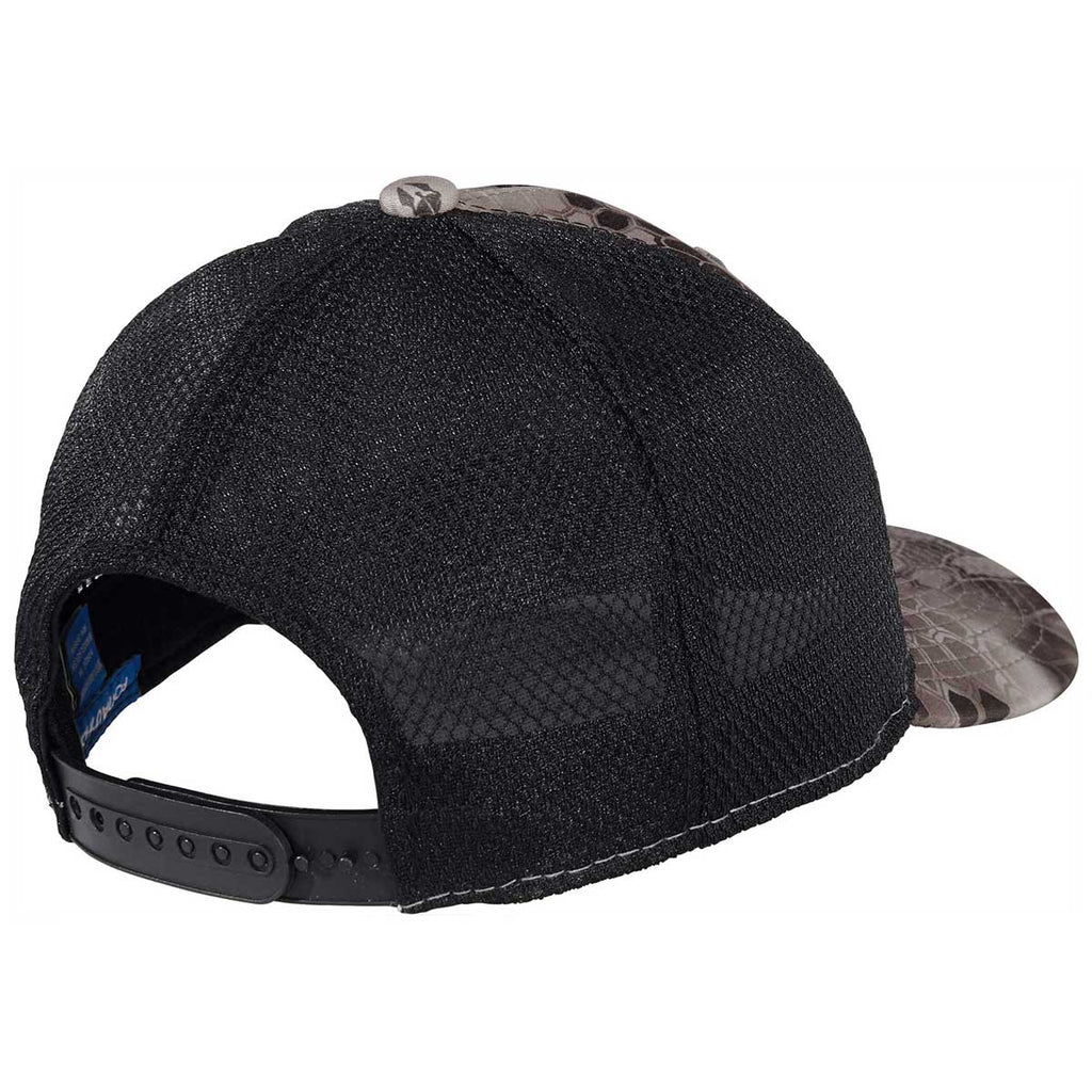 Port Authority Kryptek Raid/Black Snapback Performance Camouflage Mesh Back Cap