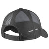 Port Authority Carbon Grey Adjustable Mesh Back Cap