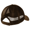 Port Authority Brown Pigment Print Mesh Back Cap