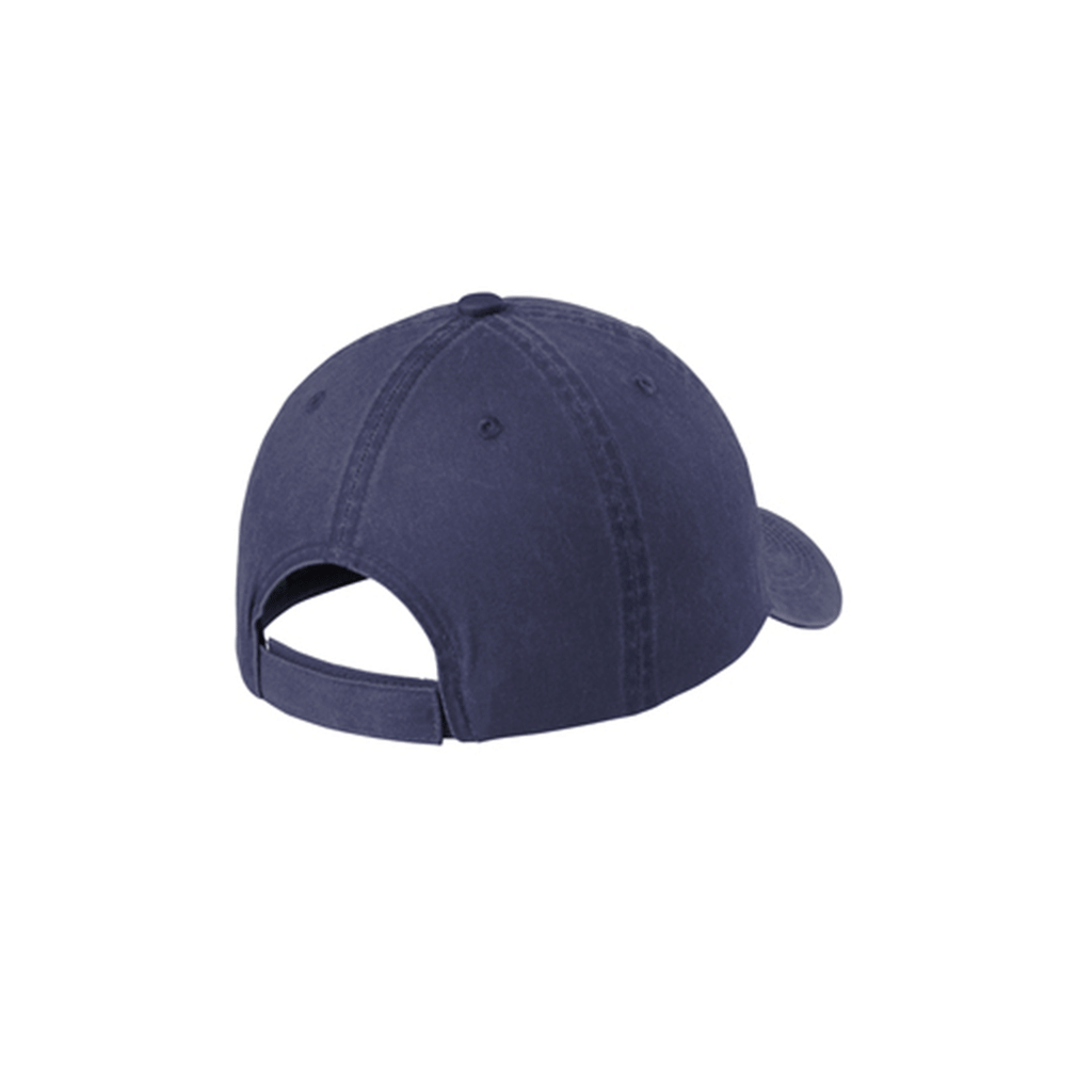 Port Authority Denim Blue Beach Wash Cap