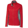 Cutter & Buck Women's Cardinal Red Navigate Softshell