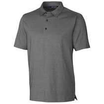 Cutter & Buck Men's Charcoal Heather Forge Polo