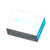 Post-It White Custom Printed Rectangle Notes Half Cube