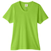 Core 365 Women's Acid Green Fusion ChromaSoft Performance T-Shirt