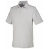 Core 365 Men's Platinum Fusion ChromaSoft Pique Polo