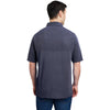 Core 365 Men's Classic Navy/Classic Navy Heather Fusion ChromaSoft Colorblock Polo