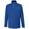 Core 365 Men's True Royal Fusion ChromaSoft Pique Quarter-Zip