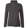 Core 365 Women's Carbon Fusion ChromaSoft Pique Quarter-Zip